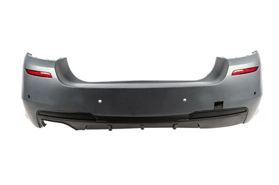 Задний бампер M-Performance для BMW 5 F10/F11/F07 2010-2016 (одинарный выхлоп)