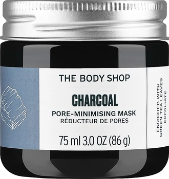 Вугільна маска для обличчя: очищення та звуження пор - The Body Shop Charcoal Pore-Minimising Mask 15ml (899192-36387019)