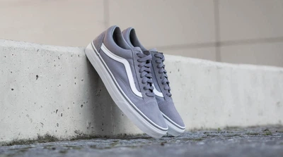 Кеди Vans Old Skool Color: (Suede/Canvas) Frost Gray/True White (VN0A31Z9M4D) US8.5 EU41.0 26.5см