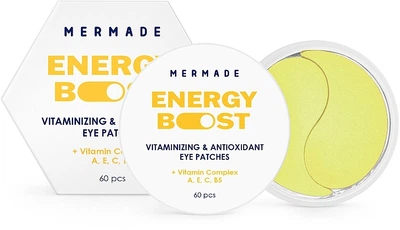 Витаминизированные гидрогелевые патчи под глаза - Mermade Vitamin Complex A, E, C, B5 60шт (1404810-27765003)
