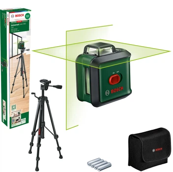 Лазерний нівелір Bosch UniversalLevel 360 Green Facts + штатив (0603663E06)