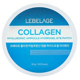Lebelage Collagen Hyaluronic Ampoule Hydrogel Eye Patch Гідрогелеві патчі для очей 60шт (851137-30761348)