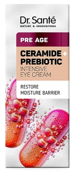 Интенсивный крем под глаза "Керамид + Пребиотик" - Dr. Sante Pre Age Eye Cream 15ml (1457204-34328139)