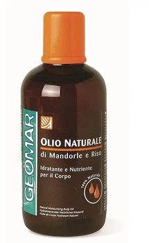 Натуральне масло мигдалю та рису для зволоження та живлення тіла - Geomar Almond and Rice Natural Oil 250ml (1140493-36602818)