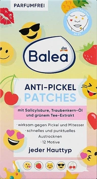 Патчи против прыщей и угрей - Balea Anti Pickel Patches 36шт (1447033-30976520)