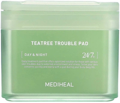Тонер-пады для лица с чайным деревом - Mediheal Tea Tree Trouble Pad 100шт (1461939-34921840)