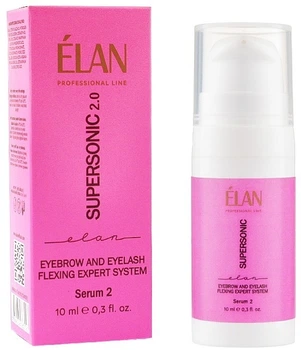 Эксперт-система флексинга бровей и ресниц - Elan Professional Line Supersonic 2.0 Serum 2 10ml (1445115-30713609)