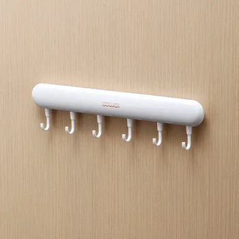 Универсальная настенная вешалка с крючками Towel hook LY-839 5 кг 41 см
