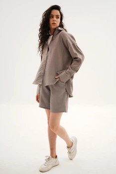 Костюм жіночий лляний Grey XS