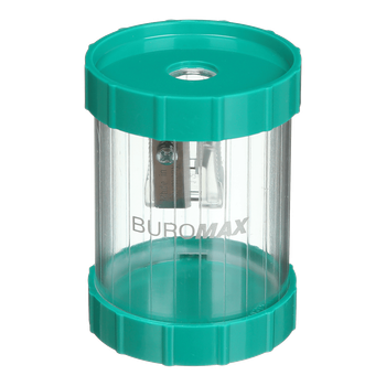 Чинка пластик. BUROMAX 4758 BASE з контейнером (10) /BM.4758/