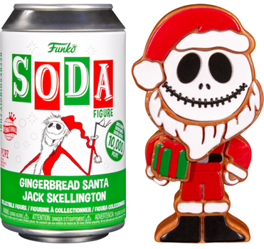 Figurka-niespodzianka Funko Soda Gingerbread Santa Jack Skellington 10.8 cm (889698687614)
