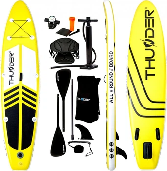 Надувная SUP доска Сапборд THUNDER COAST YELLOW 10'6"