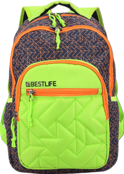 Plecak na laptopa Bestlife Just 15.6" Niebiesko-zielony (BB-3382BU)