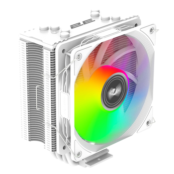 Вентилятор 2E GAMING Air Cool 120 мм з ARGB-підсвічуванням, білий, 4-pin