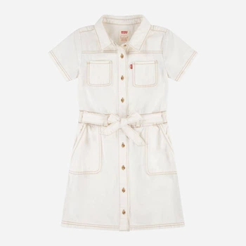 Підліткова сукня для дівчинки Levi`s 825567637 158 см Молочна (1159828815)