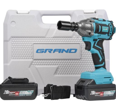 Гайковерт акумуляторний ударний GRAND AГ-21 UBL/PRO