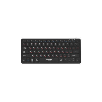 Клавіатура Maxxter KBW-C01B-UA Wireless UA Black (KBW-C01B-UA)