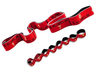 Резина для растяжки Sveltus Elastiband р.80x4см red 10.0кг