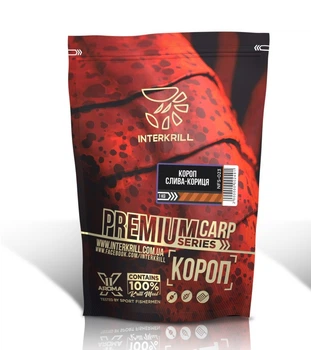 Прикормка Interkrill Premium Короп-слива-кориця 1кг