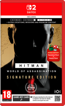 Gra Nintendo Switch 2 HITMAN World of Assassination - Signature Edition (klucz elektroniczny) (0884095223335)