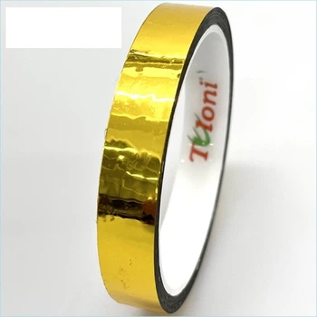 Обмотка обруча Tuloni Metal Tape 1,5 см х 30 м золотавий