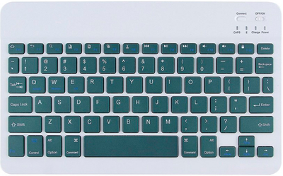 Клавиатура беспроводная BeCover (245х150 мм) Bluetooth English/Ukrainian Dark Green (BC_713406