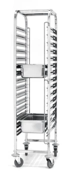 Візок для лотків 15 x GN 1/1 810613 Hendi Stainless steel