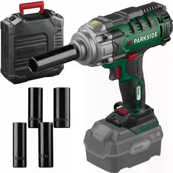Гайковерт ударный аккумуляторный Parkside 20V 400Nm без аккумулятора и зарядного устройства Тип Прямой (PASSK 20-Li C2 Германия)