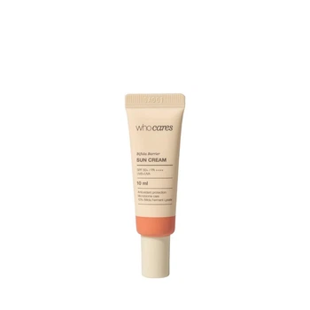 Миниатюра солнцезащитного крема с антиоксидантной защитой WhoCares Bifida Barrier Sun Cream 10 мл