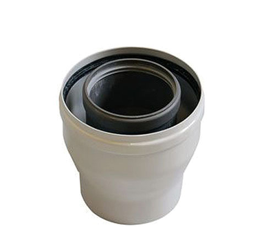 Перехід Ø60/100- Ø80/125 конденсаційний (CE.00.76 C)