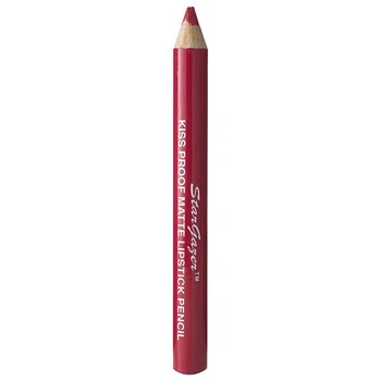 Матовая помада-карандаш Красная №4 Kiss Proof Matte Lipstick Pencil Stargazer