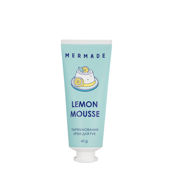 Крем для рук пафрюмированный увлажняющий Mermade Lemon Mousse 40 г