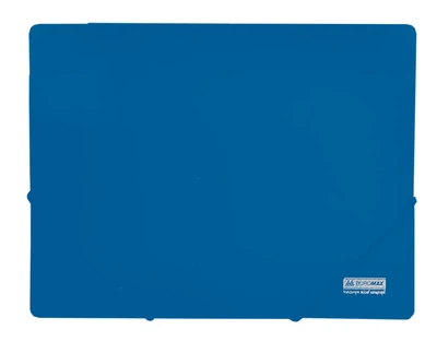 Папка на резинках Buromax A4 Синяя BM.3911-02 пластиковая