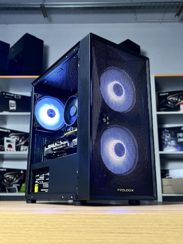 Ігровий Комп'ютер ПК GeForce Ryzen 7-2700x / GeForce GTX 1660 Super-Ti 6GB GDDR6 / B450 / RAM 16GB DDR4 3200MHz / 128GB ssd / 500 GB hdd/ PSU 600+W / Prologix e102