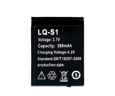 Аккумулятор LQ-S1 для Smart Watch DZ09, QW09, W8, A1, V8, X6, HLX-S1, GJD Original PRC