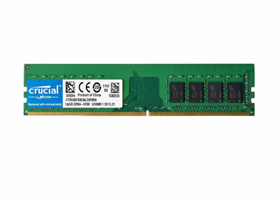 Оперативная память для ПК Crucial DDR4 16GB 3200MHz UDIMM PC4-3200 (CT8G4SFS824A.C8FBRA)