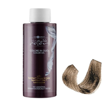 Масло для окрашивания без аммиака Hair Company Inimitable Color Oil 7.1 пепельный средне-русый 100 мл