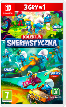 Gra Nintendo Switch Smerfy – Smerfastyczna Kolekcja 3 w 1 (Kartridż) (3701529518836)
