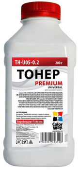 Тонер ColorWay HP LJ P1005/1102/1010/2035 Premium 200 г (TH-U05-0.2)
