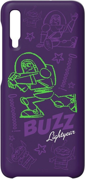 Etui plecki Samsung Cover Buzz Astral do Galaxy A70 Violet (GP-FGA705HIBEW)