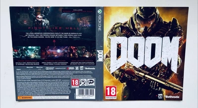 DOOM - XBOX One (обложка), Б/У