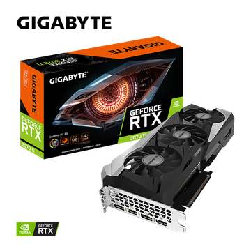 Відеокарта GIGABYTE GeForce RTX 3070 Ti GAMING OC 8G (GV-N307TGAMING OC-8GD)