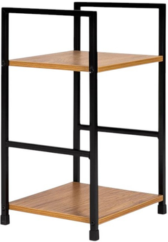 Стелаж ModernHome by Multistore дерев'яний 2 полиці лофт (CWJ302448 WILD OAK)