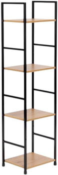 Стелаж ModernHome by Multistore дерев'яний 4 полиці лофт (CWJ3024112L WILD OAK)
