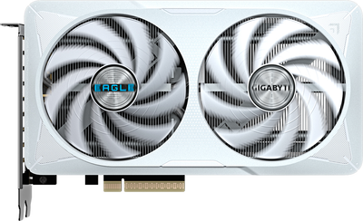 Видеокарта Gigabyte PCI-Ex GeForce RTX 5060 EAGLE OC ICE 8G 8GB GDDR7 (128bit) (2550/28000) (HDMI, 3 x DisplayPort) (GV-N5060EAGLEOC ICE-8GD)