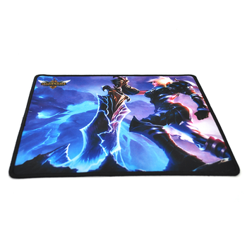 Килимок 290х250 тканинний LEAGUE of LEGENDS з бічним прошивкою товщина 3 мм Blue