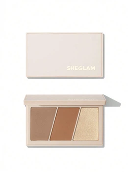 Палетка для макияжа Trio Hero Fase Palette, Dough, 10 г.