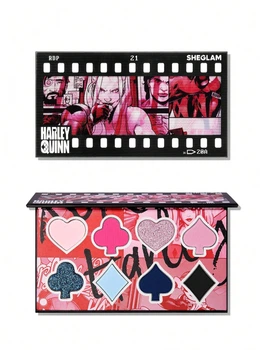 Палетка для повік Harley Quinn X SHEGLAM Mad Love Color Palette,9.8 g
