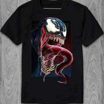 Чоловіча футболка Venom, персонаж з коміксу Бетмен Batman арт PG02417 goodreclama L Чорний