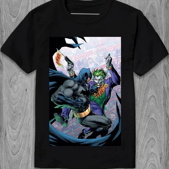 Футболка чоловіча Batman Detective Comics #1000 Joker Джокер PG02510 goodreclama M Чорний